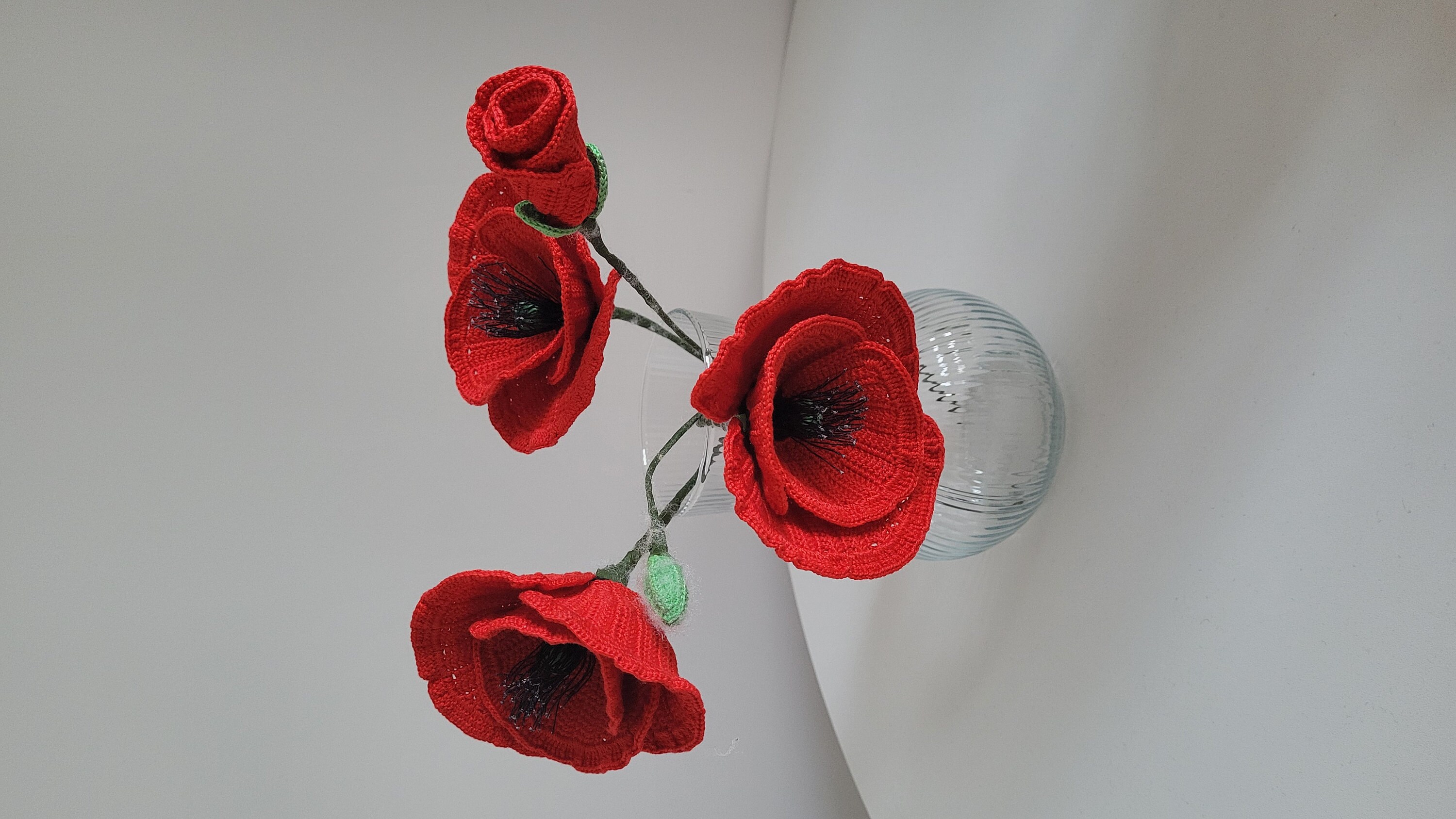 Crochet Poppy Pattern by Happy Patty Crochet